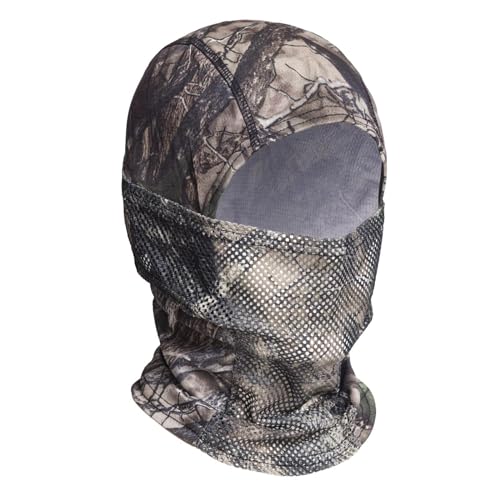 Breathable Mesh Face Mask for Men and Women - UV Protection & Windproof Balaclava
