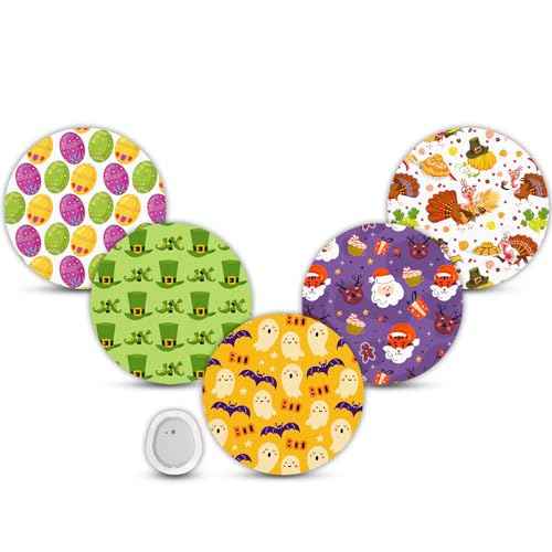 G7 Over Patch 20Pack Waterproof G7 & Stelo Overpatch Full Cover Stelo Patch Hypoallergenic & Latex-Free Non-Glue Central Long Stay for 15 Days