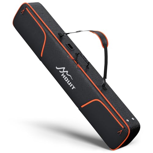 164cm Waterproof Snowboard Bag with Full Padding for Air Travel - Durable Ski & Snowboard Travel Case