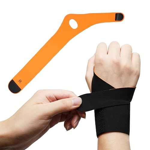 Wrist Brace for Women Men, Ultra-Thin Elastic Wrist Support Brace for Work, Sleep, Sport, Carpal Tunnel Brace Right Hand for Tendonitis, Arthritis, Pain Relief, Sprains (Right)
