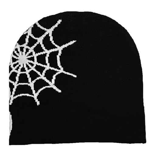 yolrdiw Women Beanie Y2k Letter Graphic Soft Warm Knitted Hats Men Winter Cap