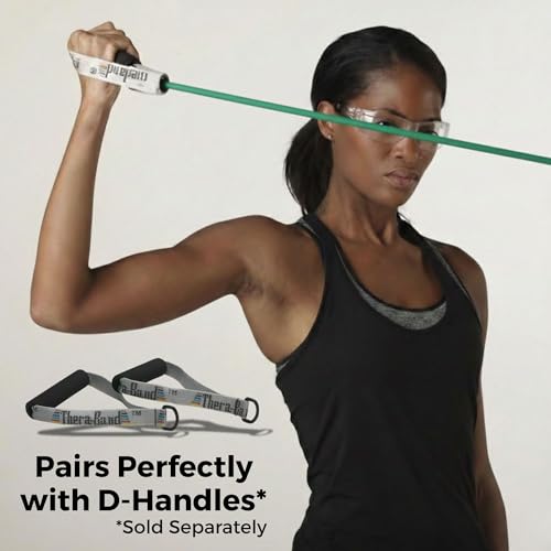 Heavy Resistance Latex Tubing - Green Level 3, 100-Foot Exercise Band