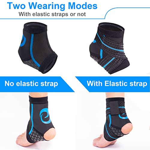 Nvorliy AquaFlex Pro Ankle Brace Small - Water Sports Support for Swimming & Diving
