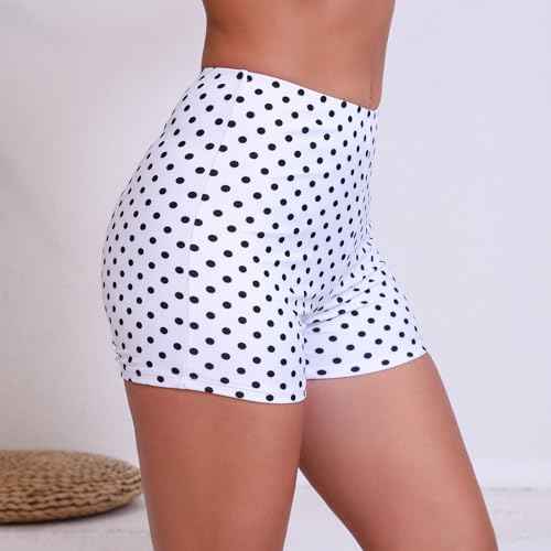 Halcurt Women's 3" High Waisted Swim Board Shorts (Available in Plus) Beach Quick Dry Boyshorts Swimsuit Bottoms