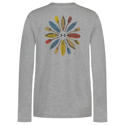 Boys' Long Sleeve Graphic T-Shirt - Outdoor Collection X-Large Ocean