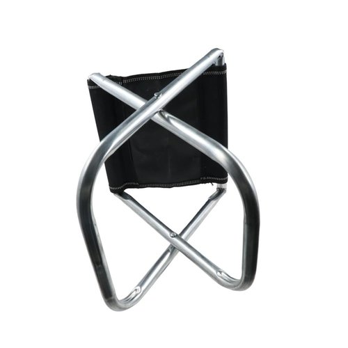 zaoalife Outdoor Portable Small Folding Stool, Ultralight Aluminum Alloy Bracket Folding Stool for Fishing Hiking Camping Gardening