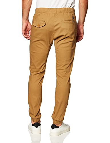 Men's Twill Jogger Pants - Southpole XX-Large Tobacco