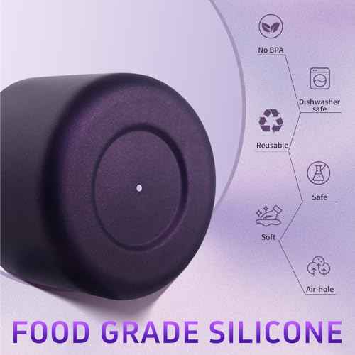 2Pcs Protective Boot Compatible with Brumate Era 40 oz 30 oz Tumbler, Anti-Dent & Anti-Slip Silicone Bottom Cover Protector Sleeve Bumper Compatible with Brumate Era Tumbler with Handle