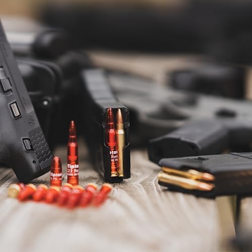 Tipton Rifle Snap Caps with False Primer and Reusable Construction for Dry-Firing, Practice and Safe Firearm Storage, 2 Pack