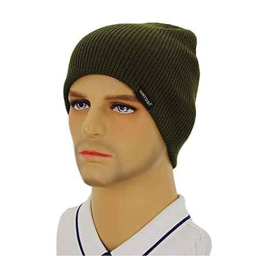 Fisherman Beanie Trawler Sailor Skullcap Knit Short Hat Unisex