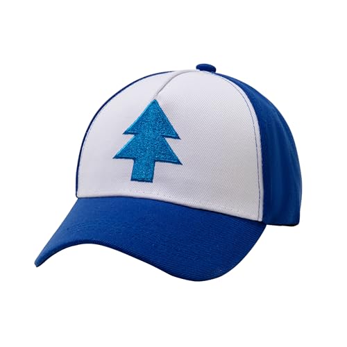 Dipper Hat Embroidered Blue Dipper's Cap Baseball Cap Keychain