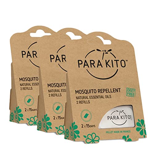 Mosquito Repellent Bracelet Refill Pellets 2 Pack - Citronella Oil, 15 Days Each, for Outdoor Camping & Hiking Accessories