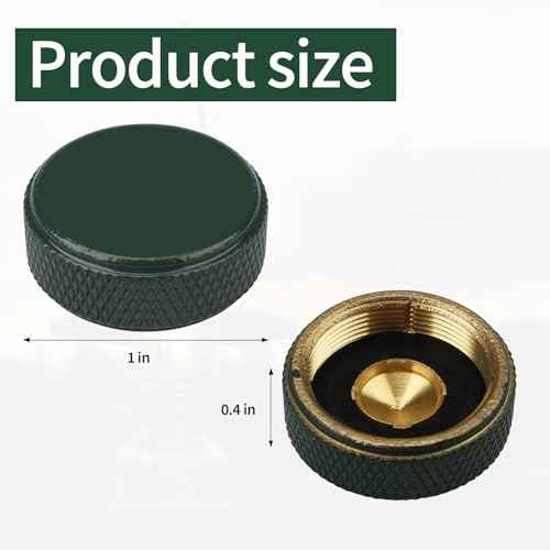 Filler Cap Lantern, Compatible with Replacement Parts for Coleman Lanterns and Stoves ? Brass Construction, Model 3000000454