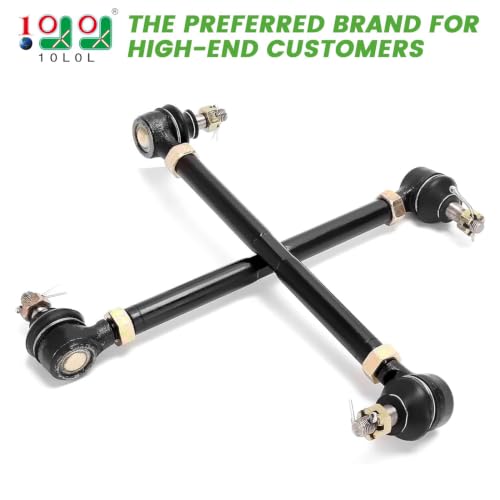 2 Pack Golf Cart Tie Rod Shaft Assembly for EZGO TXT Medalist 1994.5-2001