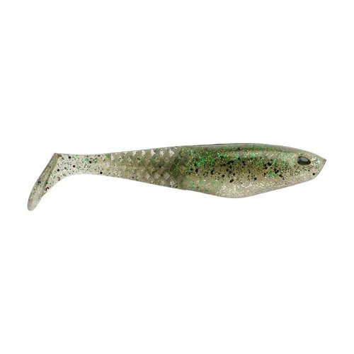 Berkley PowerBait Saltwater CullShad Fishing Bait, Silver Flash, 4in, Irresistible Scent and Flavor, Ideal for Bass, Redfish, Trout and More