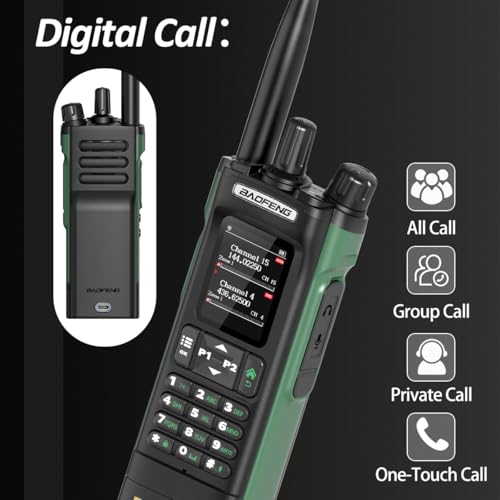 Ham Radio BAOFENG DM32 UV Two-Way Radio Handheld Walkie Talkie Small