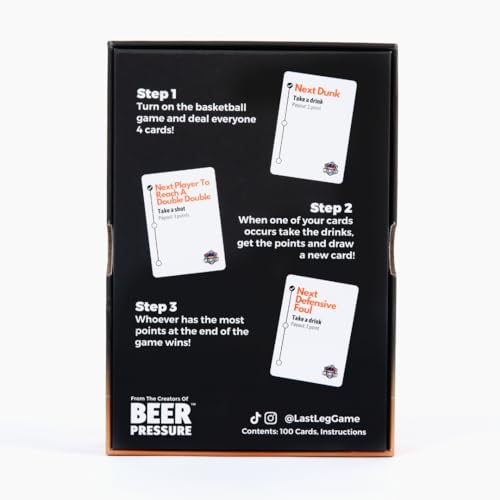 Football & Basketball Drinking Game Bundle - Fun Party Card Games