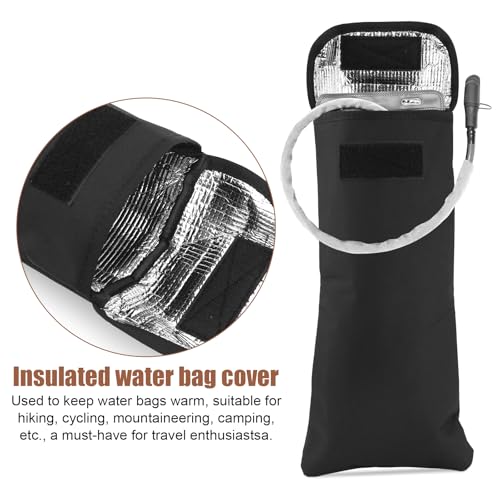 Black Water Bladder Insulation Sleeve for 2L Hydration Pack No Bladder Included