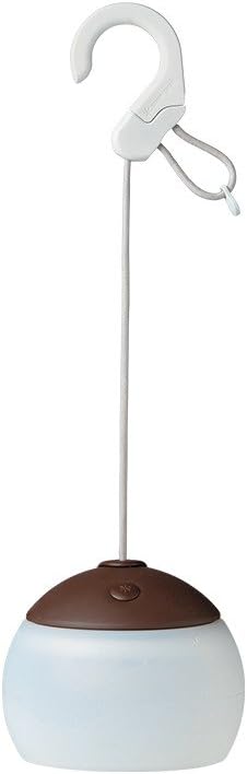 Snow Peak's Hozuki Lantern, Snow, ES-070WH, Made in Japan, Lifetime Product Guarantee, Lightweight, Compact for Camping or Backpacking, Camping Light, One Size
