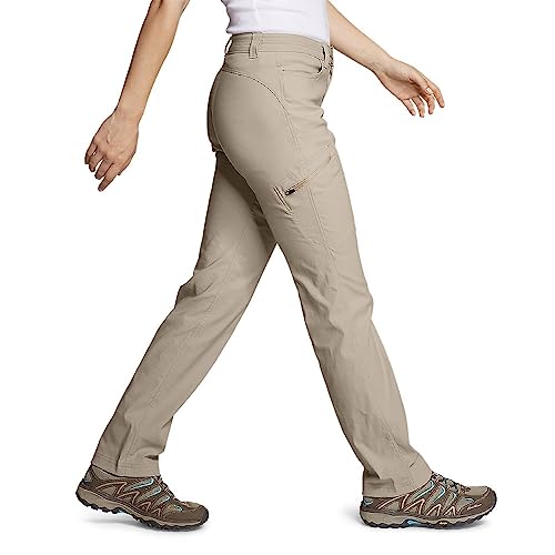 Eddie Bauer Women¡¯s Rainier Hiking Pants, Durable, Comfortable, Water Repellent, Phone Pocket, UPF 50+ Protection