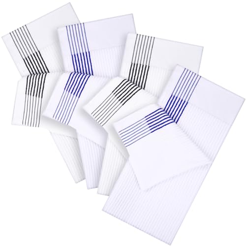 Mixweer Large Golf Caddy Towel 22x42 Inches - Dual Classic / 4 Pack
