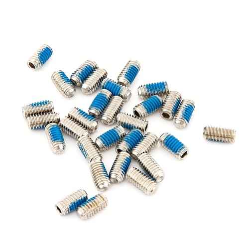 30 PCS 8mm Stainless Steel Flat Pedal Pin Upgrade Kit, Used As Replacement Pedal Pins on Kids¡¯ MTB Pedals, Mountain Bicycle Pedal Pin Kit for Mountain Bike Pedals Crankbrothers Pedals