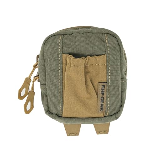 FHF Gear E3 Pouch Multipurpose MOLLE Accessory Bag - Ranger Green