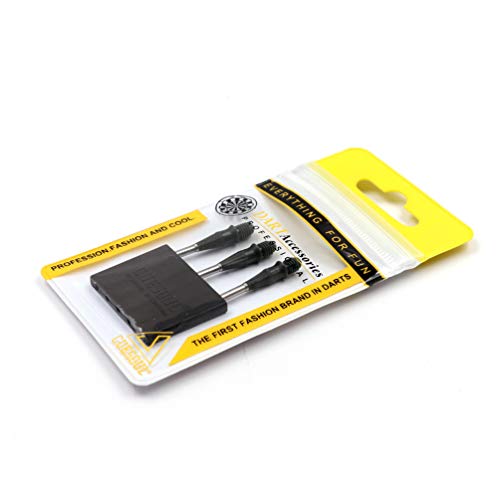 Soft Tip Dart Points for 2BA Thread - Black Conversion Tips