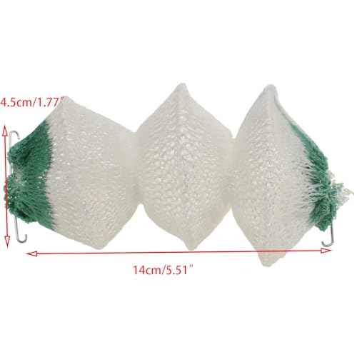 Lantern Mantles Insta-Clip 2#95 Mantles 3-Layer Accordion Shape Gas Lamp/Lantern Mantles with 2 Install Clip (6pcs)