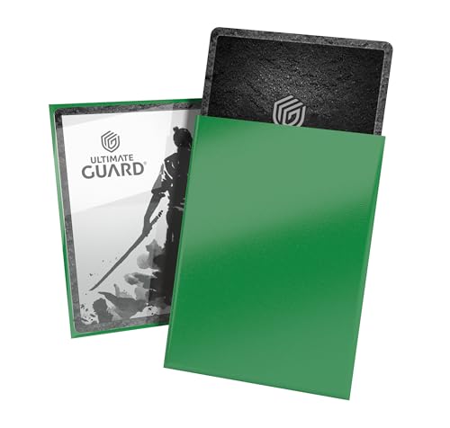 Ultimate Guard Katana Card Sleeves 66x91mm Jade Garden Standard Size - Tournament Quality, No PVC, Acid-Free, High Clarity, 100 Pack