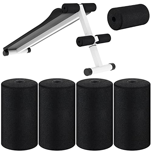 Deekin Foam Foot Pad Rollers Tube Cover 0.87x3.4x6.3 Inches - 4 Pack