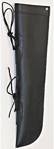 Leather Bass Bow Quiver Black