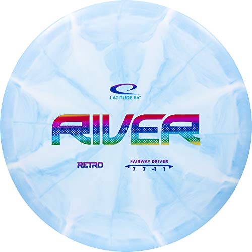 Latitude 64 Retro Burst River Fairway Driver Blue 170g - Straight Flight