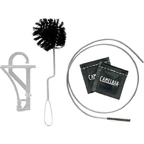 CamelBak Mil Spec Cleaning Kit with Reservoir Dryer, Reservoir Brush, Tube Brush, and 2 Cleaning Tablets