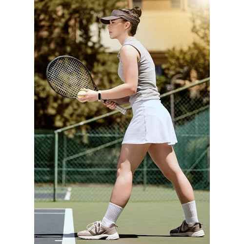 Willit Women's Sleeveless Golf Shirts Tennis Tank Tops Athletic Collar Polo UPF 50+ Quick Dry