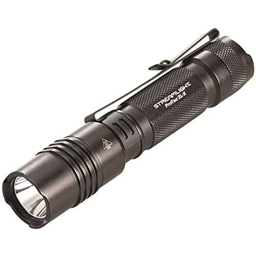 Streamlight 88062 ProTac 2L-X 500-Lumen 6800-Candela EDC High Performance Multi-Fuel Tactical Flashlight, Includes Non-Rechargeable Batteries, Holster and Clip, Clear Retail Packaging, Black