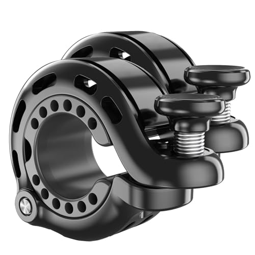 Bike Bell, Aluminum Alloy Bicycle Bells for Adults Kids Max 110 dB, Bike Horn Fit 22.2-31.8 mm Handlebar for Mountain Road Bike Scooter Ebike