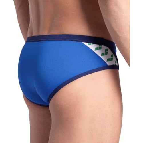 ARENA Men's Icons Solid Swim Briefs Professional Training Swimsuit Sports Trunk