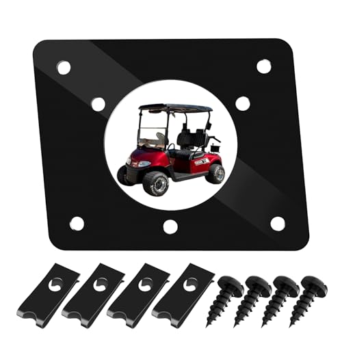 Golf Cart Charging Port Adapter Plate 1 Pc for EZGO TXT 36V & Noco GCP1 110V