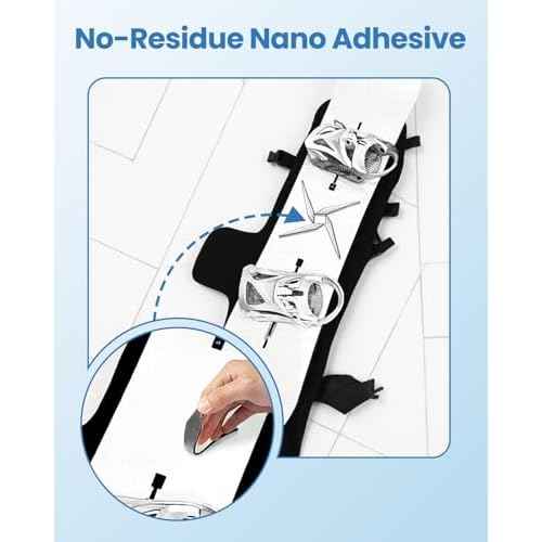Snowboard Stomp Pad 8PCS - Cool Snowboard Grip Pads for Boots - Non-Slip Snowboard Foot Pad for Traction & Control - Clear Men¡¯s Snowboard Stomp Pad for Beginners - Stomp Pads for Snowboard