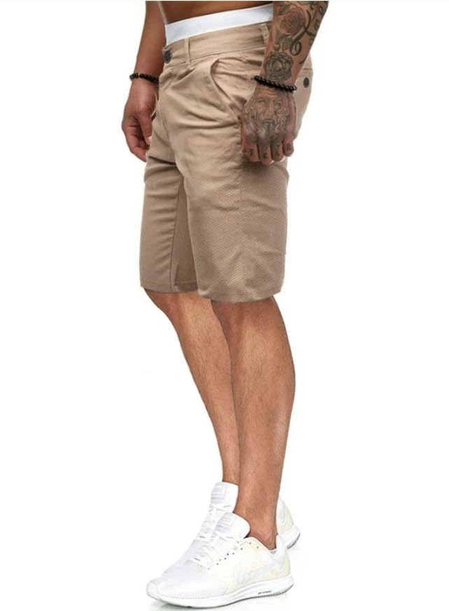 Men's Lightweight Golf Shorts with 4 Pockets Quick Dry Comfortable Casual Wear