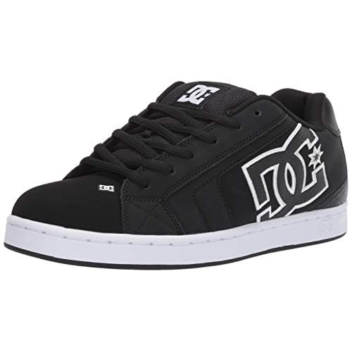 DC Men's NET Shoe, Black/Black/White, 9 D US