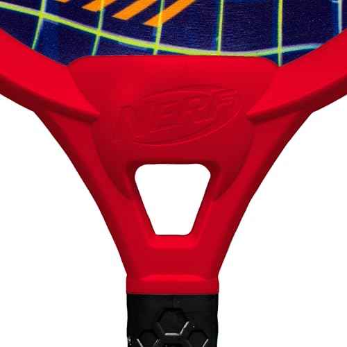 Nerf Small Driveway Tennis Set for Kids - 2 Player Kids Tennis Set - Rackets and Foam Ball - Indoor + Outdoor - (2) Rackets + Foam Ball Included