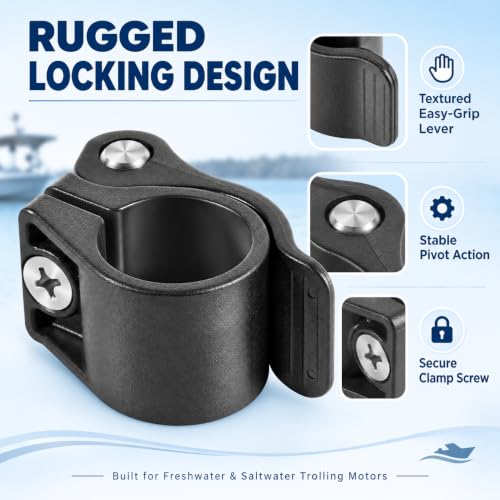 Cam Lock Depth Collar for Minn Kota Trolling Motors 1-1/8" Shaft