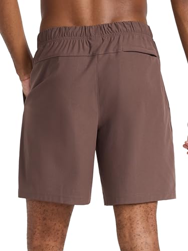 Reebok Men's Jumpstart 8-Inch Short - Large, Bracken - Lightweight Polyester