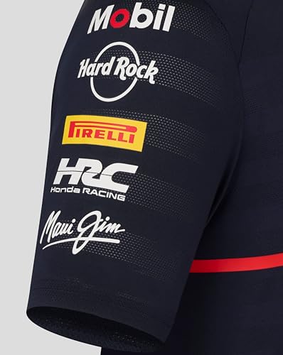 Castore Red Bull Racing F1 Men's Team Polo Shirt Large - 2025