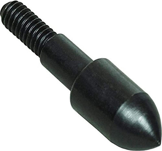 Allen Company Archery Bullet Points - Soft Arrow Tips for Target Practice - Screw-On Design - Reduces Wear and Tear on Targets - Multiple Sizes/Grain - 12-Pack - Black