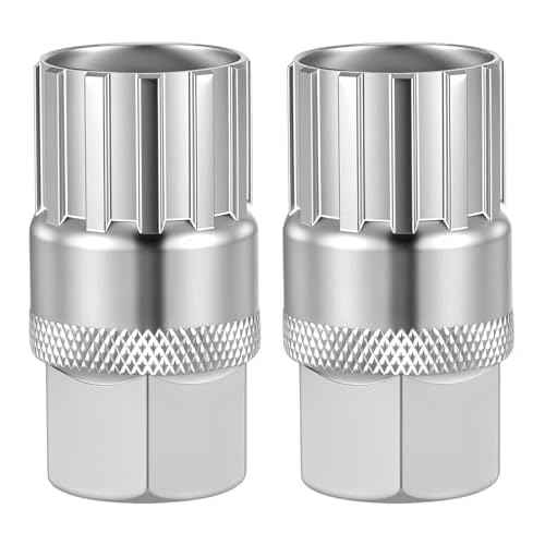 2Pcs Freewheel Removal Tool, Free Wheel Removing Tool for Bicycle Repair, 12 Spline Freewheel Removal Compatible with Shimano/Sunrace/SRAM/DNP, Lockring Tool for Home & Professional Use