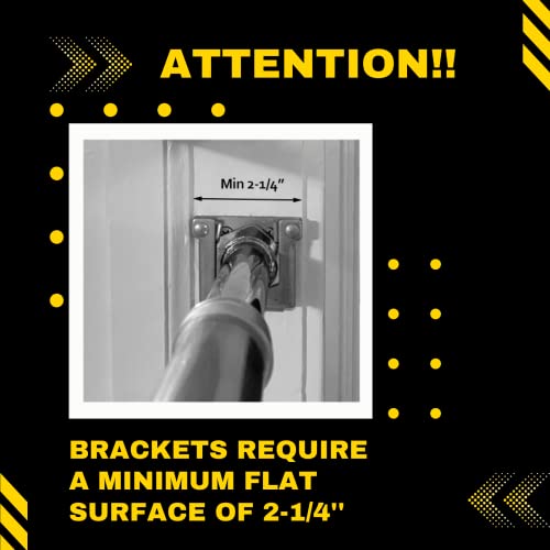 Doorway Pull-Up Bar for Home Gym - Adjustable Chin-Up Support Bar