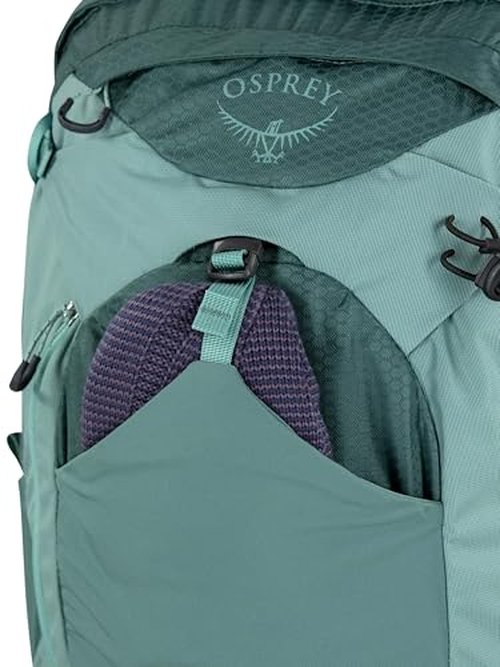 Osprey Mira 22L Women's Hiking Backpack with Hydraulics Reservoir, Succulent Green